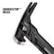 Toughbuilt 24 oz. ShockStop Steel Rip Hammer - Milled Face TB-H1-1SBR-S24X - alternate 3