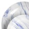 Elama Fine Marble 16 Piece Stoneware Dinnerware Set in Blue and White EL-MBLUE - alternate 3