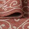 Jonathan Y Charleston Vintage Filigree Textured Weave Red/Beige 3 ft. x 5 ft. Indoor/Outdoor Area Rug SMB106B-3 - alternate 3