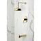 Kingston Brass Single-Handle Pressure Balanced Tub and Shower Faucet, Polished Brass KB6332DL - alternate 3
