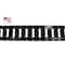 Mytee Products (8 Pack) 2ft E-Track Horizontal Galvanized Black Powder Coated, Steel for Carg..., 8PK ETKH2-BLK-USx8 - alternate 4