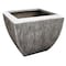 Homeroots Large Distressed And Ribbed Flower Pot Planter 274806 - alternate 2