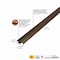 M-D Building Products Aluminum, Forest Brown, 36 in L, 1.875 in W 43360 - alternate 3