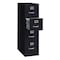 Hirsh 15" W 4 Drawer Vertical File Cabinet, Black, Letter 16699 - alternate 5