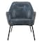 Osp Home Furnishings Brooks Accent Chair , Navy BRK-R45 - alternate 3