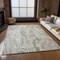 Homeroots 10' X 14' Taupe Beige And Ivory Abstract Washable Indoor Outdoor Area Rug 577949 - alternate 4