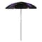 Picnic Time Family Of Brands NCAA Kansas State Wildcats Outdoor Canopy Sunshade Beach Umbrella 5.5' - Small Patio Umbrella 822-00-179-254-0 - alternate 1