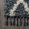 Jonathan Y Mercer Shag Plush Tassel Moroccan Geometric Trellis Denim Blue/Cream 3 ft. x 5 ft. Area Rug MCR104A-3 - alternate 4