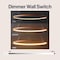 Jonathan Y Brice 35" Modern Contemporary Metal Round Dimmable Integrated LED Pendant, Orange JYL7220G - alternate 7