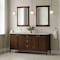 James Martin Vanities Kinnsden 72" Double Vanity, Sable Oak w/ 3 CM Lime Delight Silestone Top D680-V72-SBK-3LDL - alternate 3