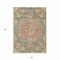 Homeroots 3' X 5' Brown Floral Medallion Washable Indoor Outdoor Area Rug 607836 - alternate 3