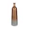 Homeroots 28" Copper And Teal Abstract Tapered Metal Floor Vase 571653 - alternate 2