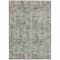 Homeroots 8' X 10' Pewter And Ivory Abstract Washable Indoor Outdoor Area Rug 615449 - alternate 5