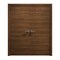 Sartodoors Interior Solid French Double Doors 64 x 80 inches, Ego 5000 Cognac Oak Veneer, Wood Interior Solid EGO5000DD-DKO-64 - alternate 1