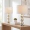 Jonathan Y Bella 27" Glass Triple-Sphere LED Table Lamp, Mercury Silver/Chrome, 2PK JYL1070B-SET2 - alternate 4
