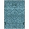 Homeroots 3' X 5' Teal Blue And Aqua Floral Washable Indoor Outdoor Area Rug 588912 - alternate 3