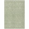 Homeroots 3' X 5' Sage And Ivory Geometric Washable Indoor Outdoor Area Rug 612094 - alternate 2
