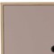 Homeroots 39" Taupe Computer Desk With Two Cabinets Two Drawers 403838 - alternate 4
