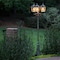 Gama Sonic Royal Bulb Solar Lamp Post, GS Solar Light Bulb, Triple Lamps, Weathered Bronze 98B303 - alternate 2