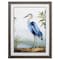 Homeroots 36" X 27" Blue Heron Brown Framed Art 365879 - alternate 1