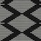 Homeroots 10' X 14' Black And Ivory Geometric Washable Indoor Outdoor Area Rug 598537 - alternate 4