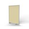 Ghent Floor Partition, Aluminum Frame with Caramel Vinyl Panel, 72''H x 48''W MP7248-8A - alternate 1
