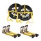 Mytee Products (2 Pack) 2inx10ft Ratchet Wheel Net Lasso Strap with Flat Hook Double Ratchet, 2PK RST-210SM-DSx2 - alternate 2