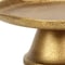 Homeroots 8in Gold Cast Iron Handmade Round Trinket Tray 634790 - alternate 3