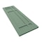 Ekena Millwork True Fit PVC San Juan Capistrano Mission Style Fixed Mount Shutters, Track Green, 12W x 42H, PR TFP001SJ12X042TG - alternate 4