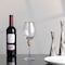 Dinewares Set of 2 Gold-Rimmed Red Wine Glasses with Diamond Rhinestone Accent - 18 oz, 10 Inches Tall - QI004758.GD.2 - alternate 2
