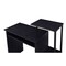 Homeroots 37" Black Computer Desk 491434 - alternate 4
