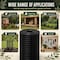 Wrightmaster 24 in. x 50 ft. 19-Gauge Animal-Safe Black Vinyl Coated Poultry Fencing, 1/2 Grid ZoroP503830 - alternate 4