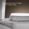 Kohler Hyten Slow Close Round White Plastic Toilet Seat 25876-0 - alternate 3