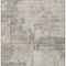 Homeroots 5' X 8' Linen And Gray Abstract Washable Indoor Outdoor Area Rug 606032 - alternate 2