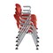 Regency Rico Classroom Training Stack Chair with Arms, Red, 4PK 306-RD-4PK - alternate 4