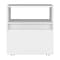 Homeroots 21" White Wood One Drawer Nightstand 543682 - alternate 4