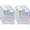 Sharpie S-Note Duo Dual-Tip Markers, Chisel, Bullet Marker Point, Assorted Ink, 6PK 2154173 - alternate 1