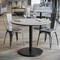 Flash Furniture 36" RND Tabletop, Seamless Surface Technology, Gray Faux Concrete, 24" Black Round Table Height Base ST-RD36-CMGY-TR24-GG - alternate 4