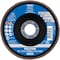 Pferd 5'' x 7/8'' A.H. POLIFAN Flap Disc - CO-FREEZE SG INOX, Ceramic oxide, 50 Grit, Conical 60814 - alternate 3