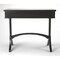 Homeroots Acacia And Pinewood Black Writing Desk 389435 - alternate 3