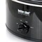 Better Chef 3 Quart Oval Slow Cooker with Removable Stoneware Crock in Black IM-463B - alternate 4