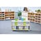 Beleduc By Playwell Palermo 41inx14in 5-Compartment Shelf - Half-Open, Dual/Single Access, 32.6inH, Ages 3+ 846031 - alternate 3