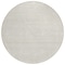 Homeroots 8' Ivory And Pale Beige Round Geometric Washable Indoor Outdoor Area Rug 612138 - alternate 3