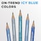 Lyra #2 Woodcase Pencils, Pre-Sharpened, Arctic Blue Assorted Colors, 150 Count, 150PK X13450 - alternate 3