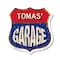 Signmission Tomas's Garage, 6 Inch X 6 Inch, Plastic Sign SHI-P-6-383-TOMAS - alternate 1