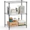 Factory 2U Wire Shelving Unit, 12inD x 18inW x 26inH, 3 Shelves, Light Duty 133 lbs Per Shelf, Grey 803961 - alternate 1