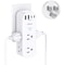 Prime Wire & Cable Surge Protector Outlet Extender, Rotating Multi Plug, 6 AC Outlets 4 USB Ports, 2 USB-C PBUSB242 - alternate 1