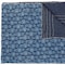 Homeroots 50" X 70" Blue Kantha Cotton Floral Throw Blanket with Embroidery 357568 - alternate 3