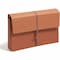 Smead Wallet, 312 Expansion, Flap with Cloth Tie Closure, Legal Size, Redrope, Red Rope SMD71055 - alternate 1