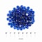 Msi 0.25 Cu. Ft. 0.5 In. 10 Lbs. Saphire Blue Round Fireglass Rock ZOR-FIRGLS-0110 - alternate 4